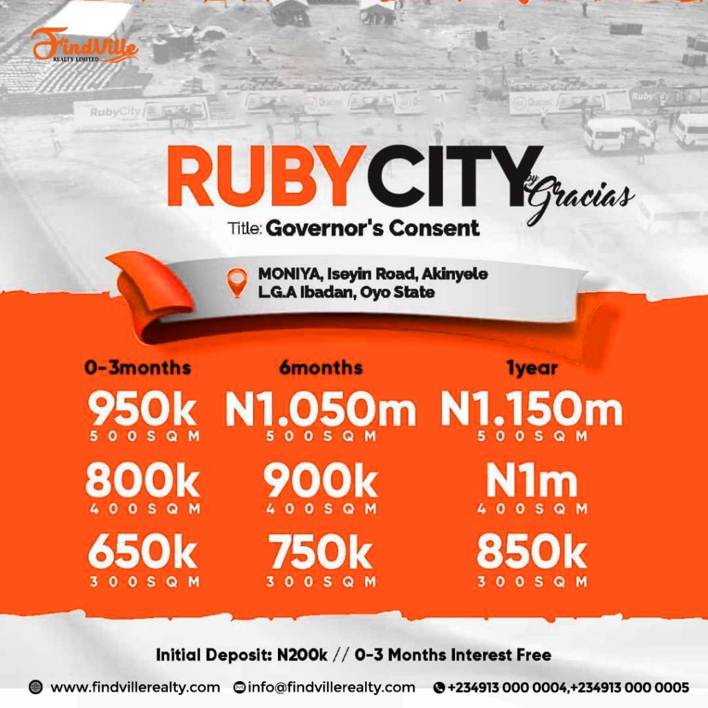 Ruby City Ibadan.